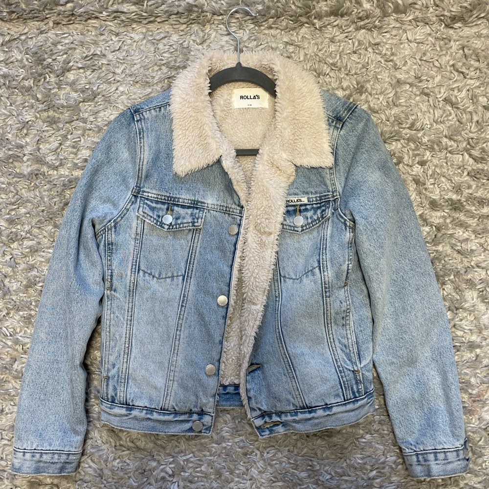 Rolla’s Sherpa Stoner in Stone Blue